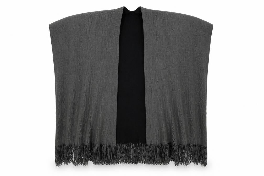 Preworn Womens Grey    Shawl/Wrap