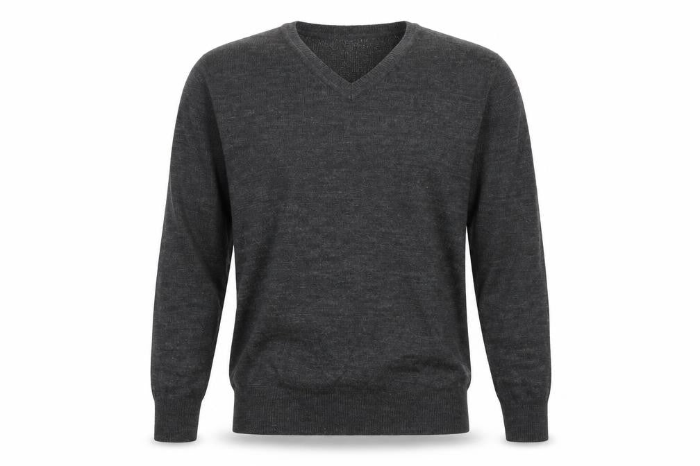 F&F Mens Grey   Henley Jumper Size S