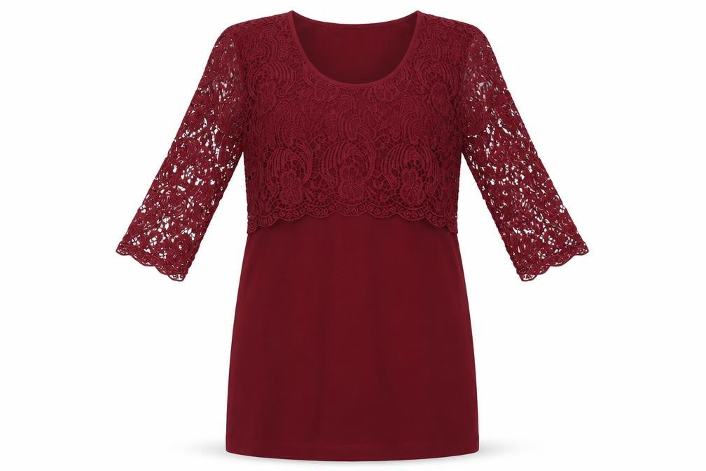 Great Plains Womens Red   A-Line  Size L