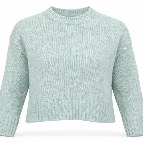 New Look Womens Green  Knit Pullover Jumper Size M