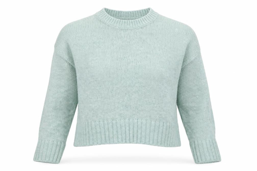 New Look Womens Green  Knit Pullover Jumper Size M