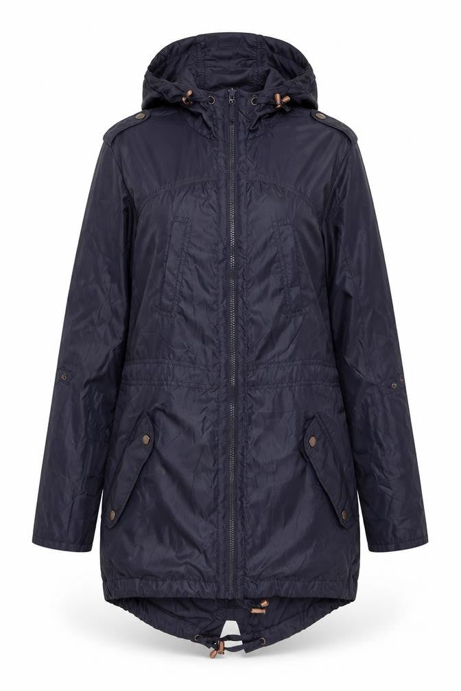 New Look Womens Purple   Windbreaker Coat Size 10