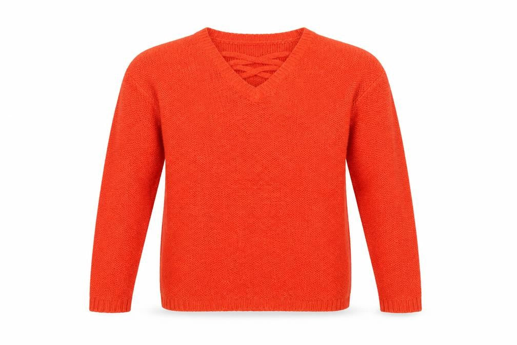 Atmosphere Womens Orange   Pullover Jumper Size 6