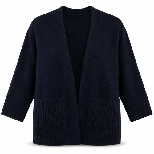 Marks and Spencer Womens Blue  Knit Cardigan Jumper Size M
