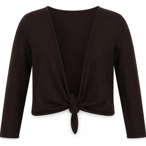 BM Collection Womens Brown   Cardigan Jumper Size XL