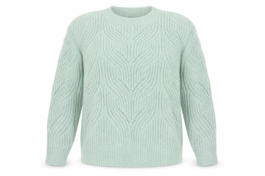 M&Co Womens Green   Pullover Jumper Size 10