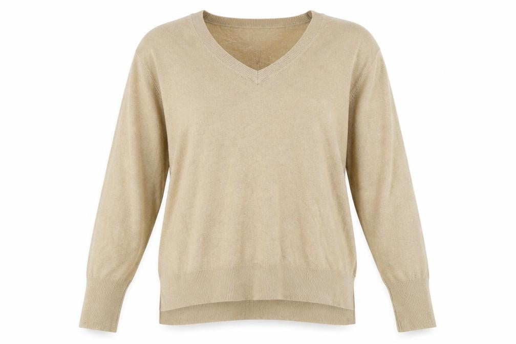 Primark Womens Beige   Pullover Sweatshirt Size L