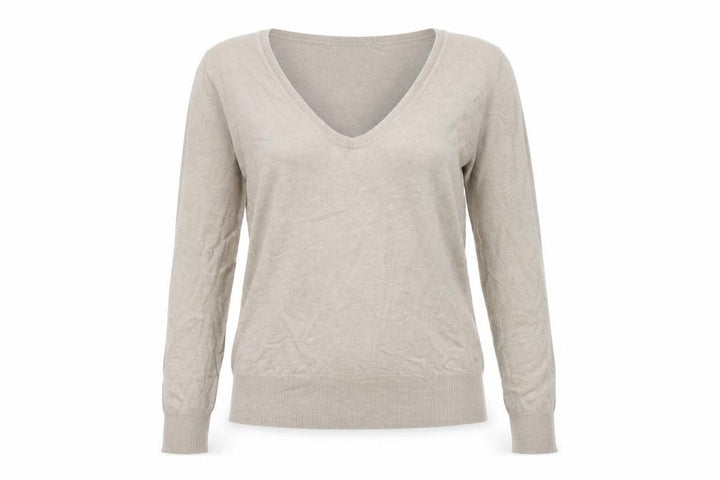 George Womens Beige Pullover Sweatshirt Size 12