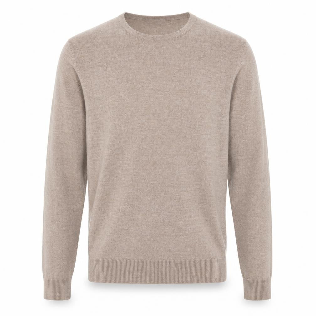 Topman Mens Beige  Knit Pullover Jumper Size L