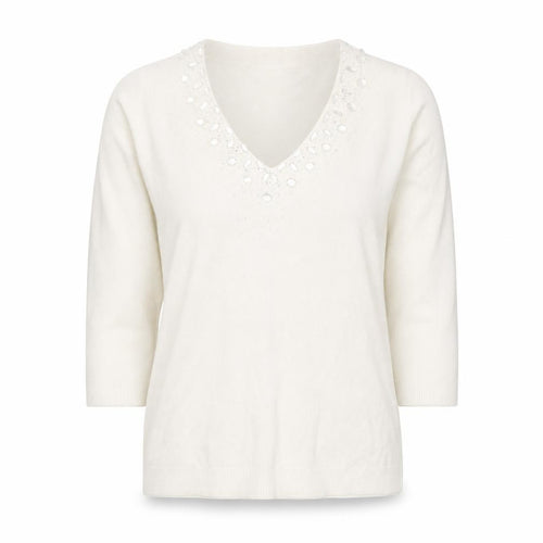 BHS Womens Beige  Knit Pullover Jumper Size 14