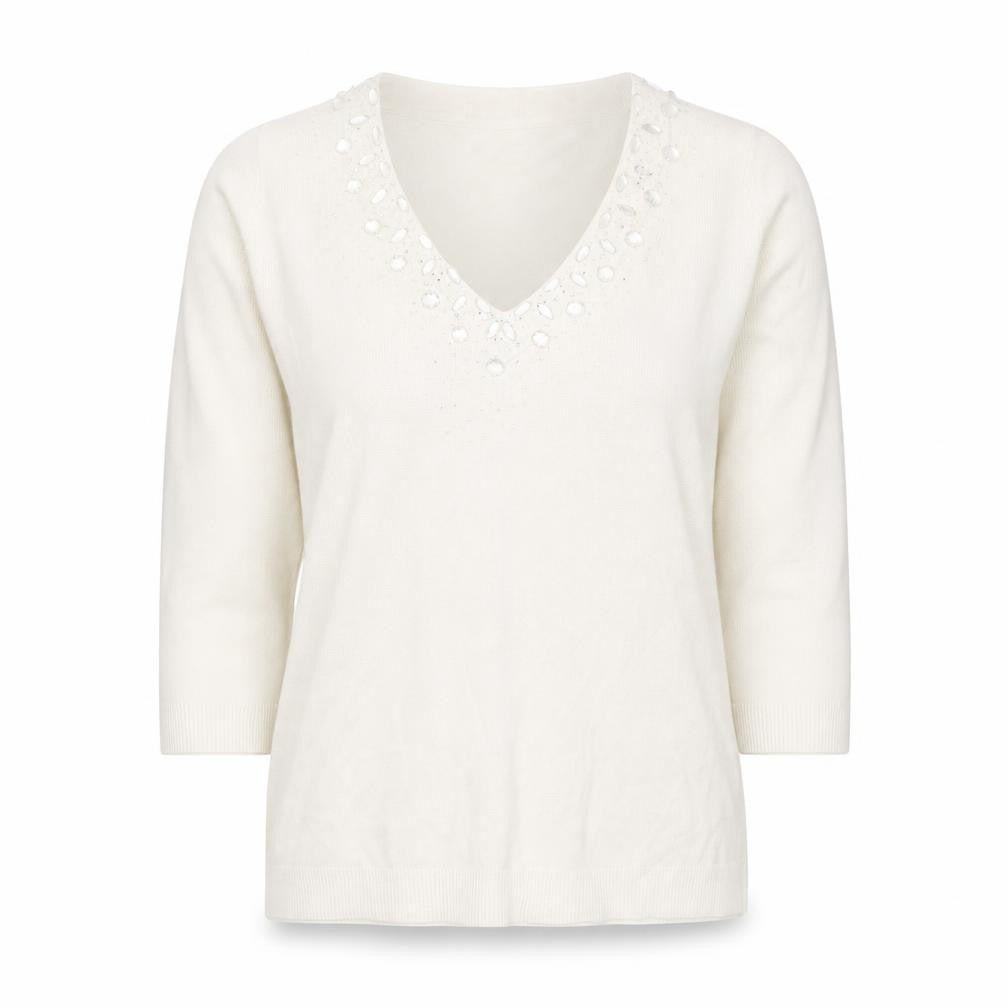 BHS Womens Beige  Knit Pullover Jumper Size 14