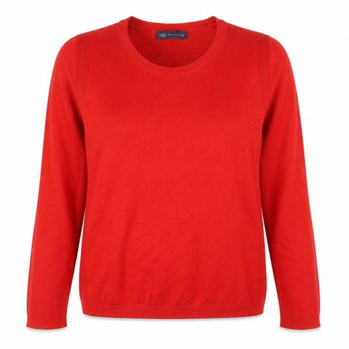 Marks and Spencer Womens Red  Knit Pullover Jumper Size 12
