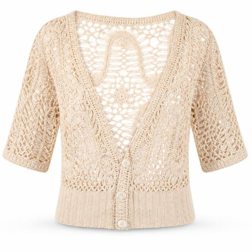 Select Womens Orange   Cardigan Jumper Size S