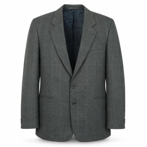 Skopes Mens Grey Check  Jacket Suit Jacket Size 40