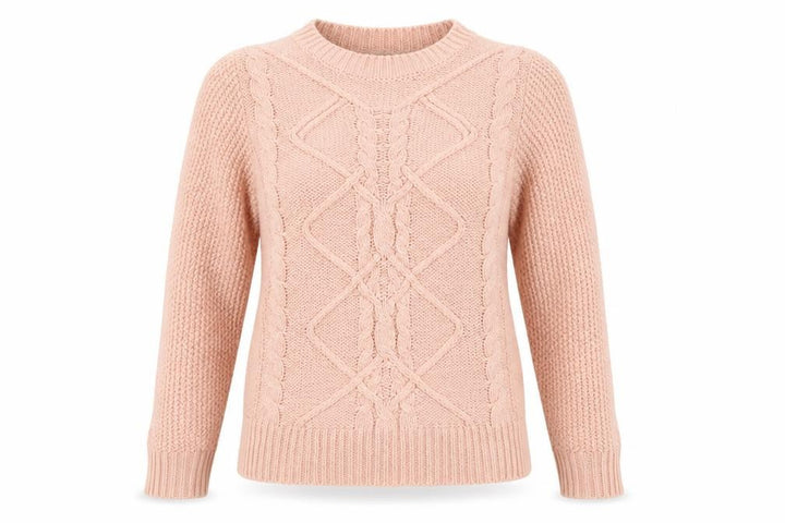 Oasis Womens Pink Pullover Jumper Size S