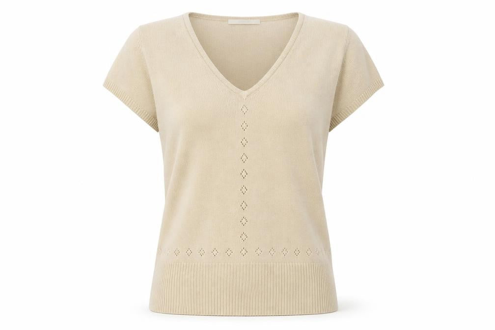 Marks and Spencer Womens Beige   Pullover Jumper Size 12