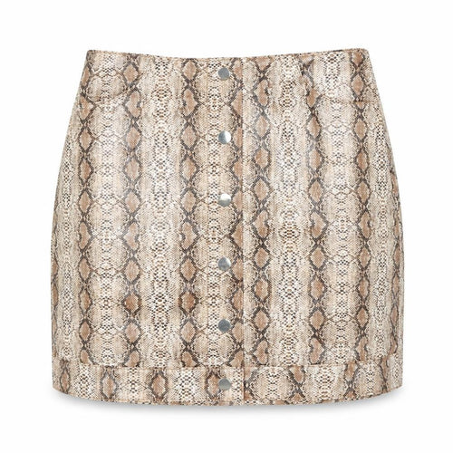 Top shop Womens Red Animal Print  Mini Skirt Size 6
