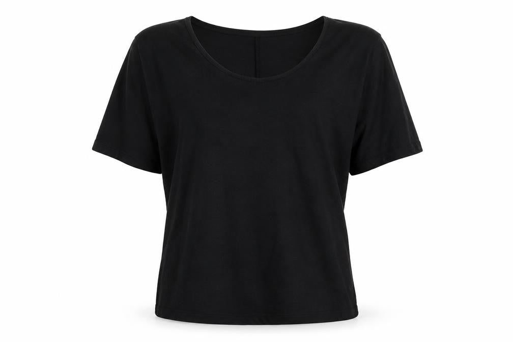 Studio W Womens Black   Basic T-Shirt Size S