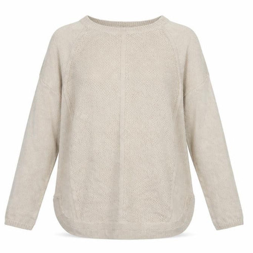 Bonmarché Womens Beige  Knit Pullover Jumper Size M