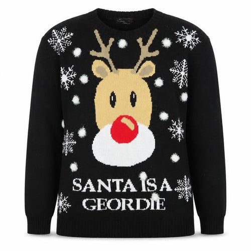 Sui collection Womens Black  Knit Pullover Jumper Size S  - Christmas