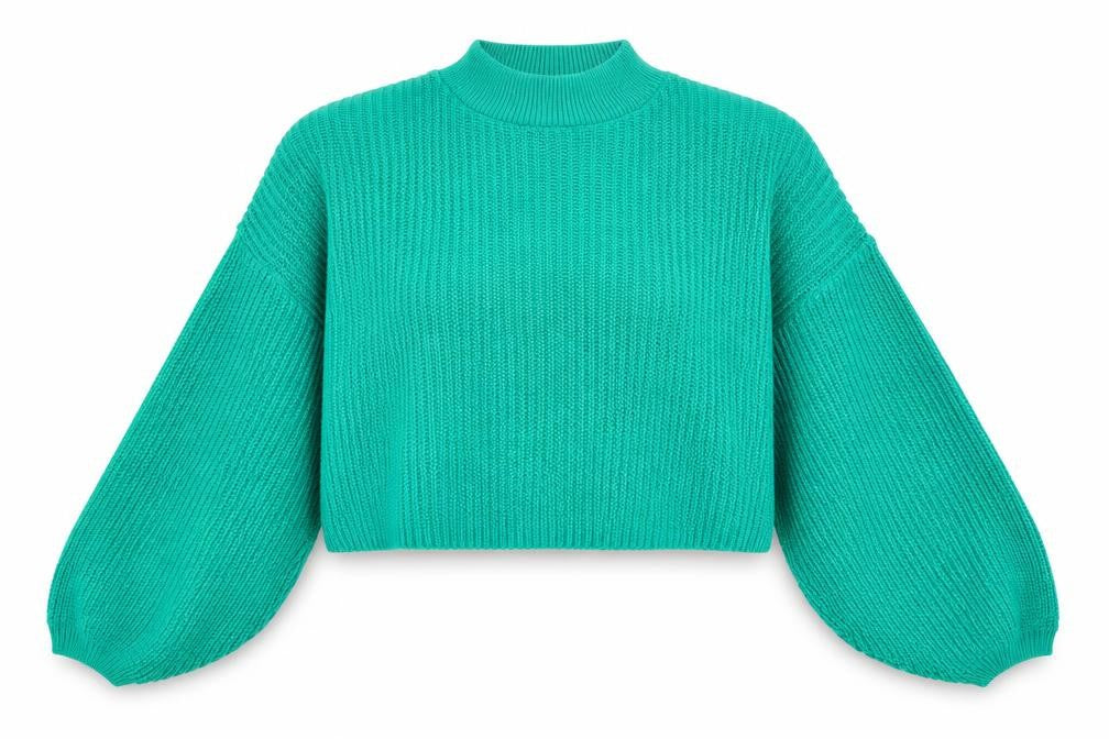In the Style Womens Green  Knit Pullover Jumper Size 8