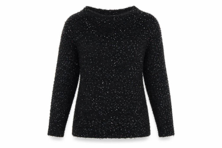 George Womens Black Knit Pullover Jumper Size 14
