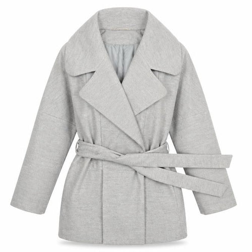 Noisy may Womens Grey   Jacket Coat Size S