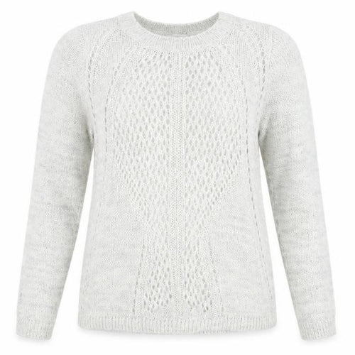 George Womens Grey  Knit Pullover Jumper Size 8