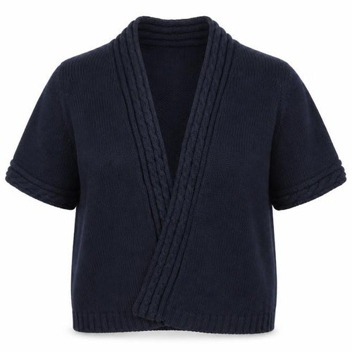 Isle Womens Blue  Knit Cardigan Jumper Size M