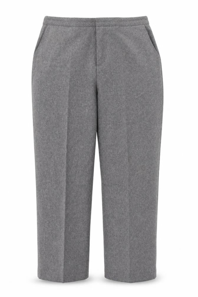 Emma Collection Womens Grey   Trousers  Size 20 L26 in