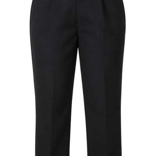 BM Womens Black   Trousers  Size 12 L25 in