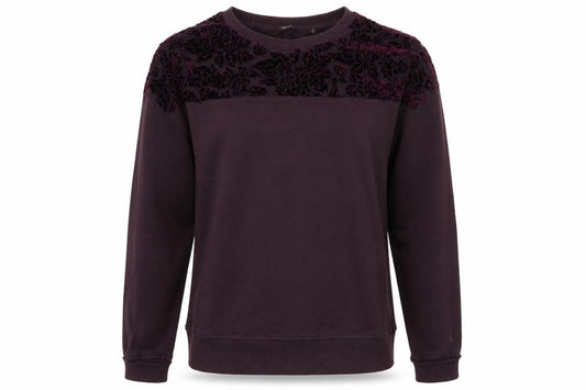 Front view of Next women’s purple jumper, size UK 12