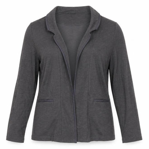 New Look Womens Grey  Jersey Jacket  Size 10