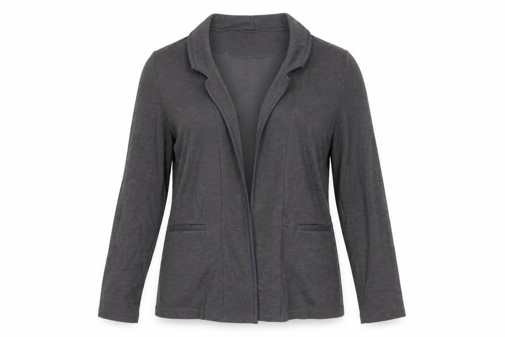 New Look Womens Grey  Jersey Jacket  Size 10