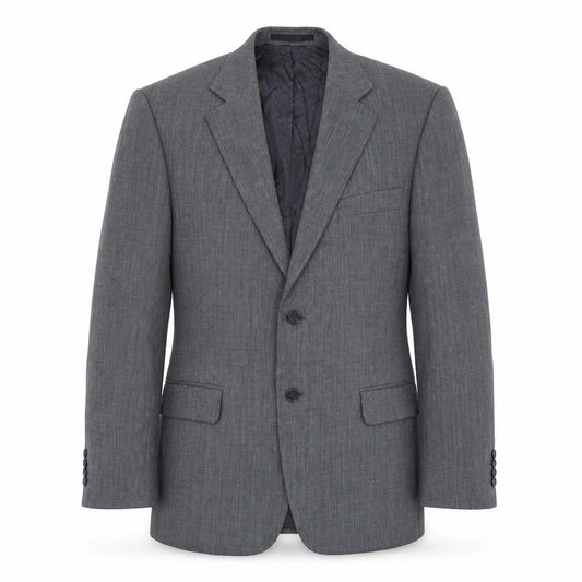 Front view of Marks & Spencer men’s blue jacket suit jacket, size 40