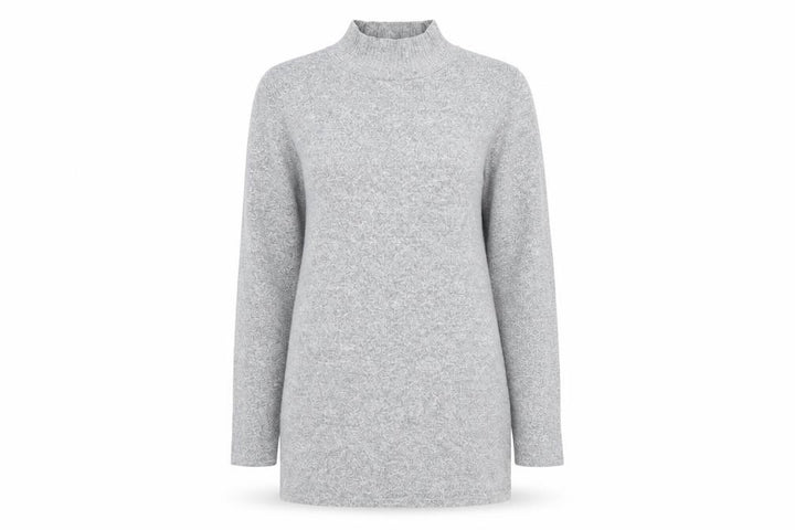 George Womens Grey Henley Jumper Size 10