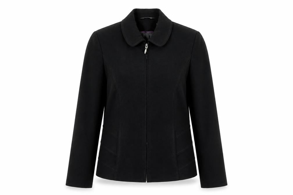 BM Womens Black   Jacket Coat Size 14
