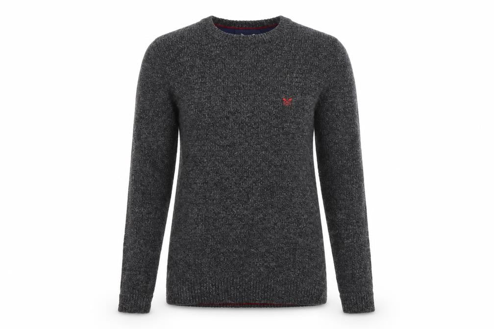 Crew Womens Grey   Pullover Jumper Size S
