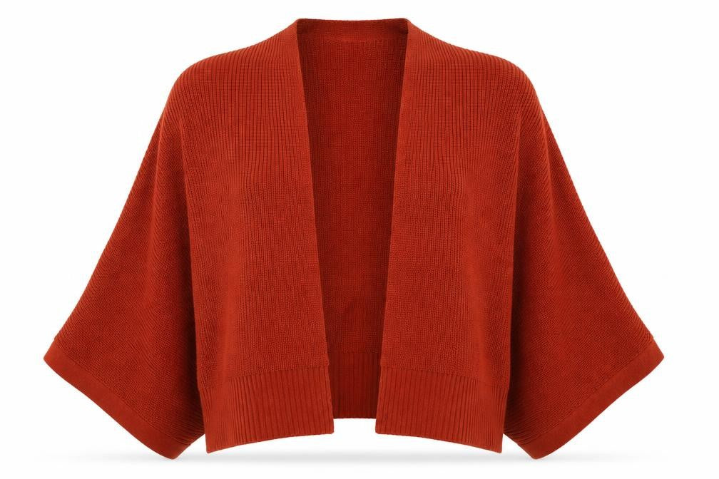 Preworn Womens Orange   Wrap Jumper One Size