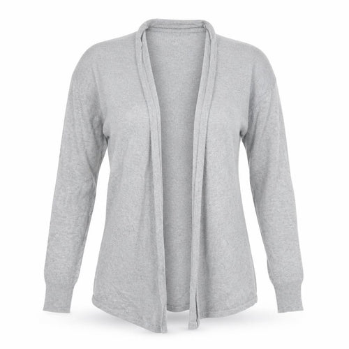 BHS Womens Grey  Knit Cardigan Jumper Size 10