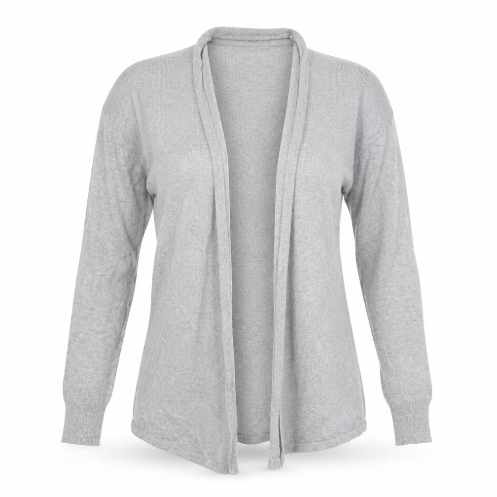 BHS Womens Grey  Knit Cardigan Jumper Size 10