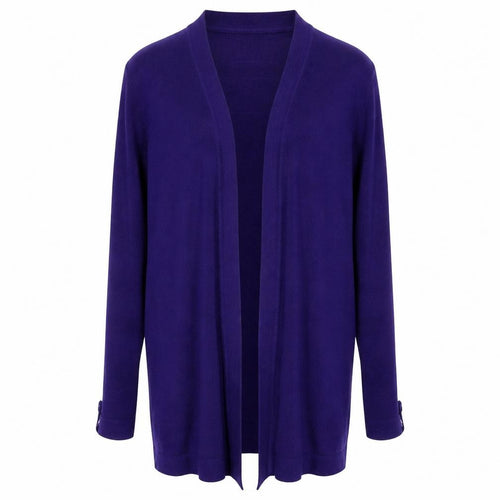 Jessica Graaf Womens Purple   Cardigan Jumper Size M