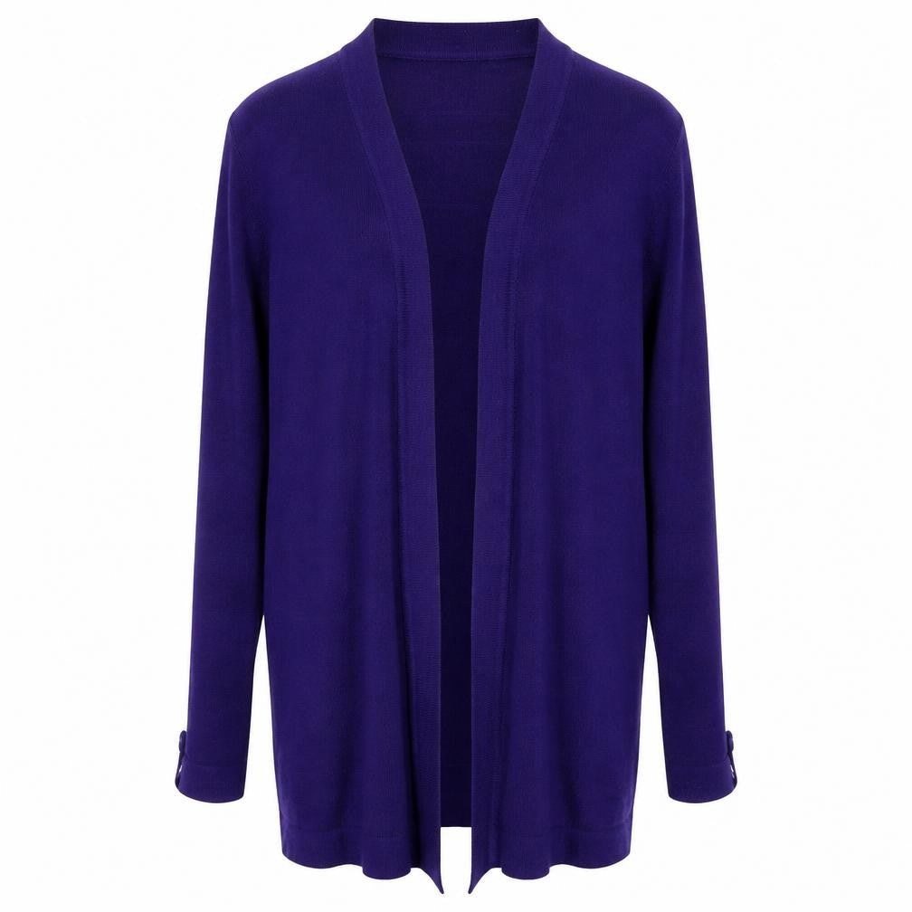 Jessica Graaf Womens Purple   Cardigan Jumper Size M