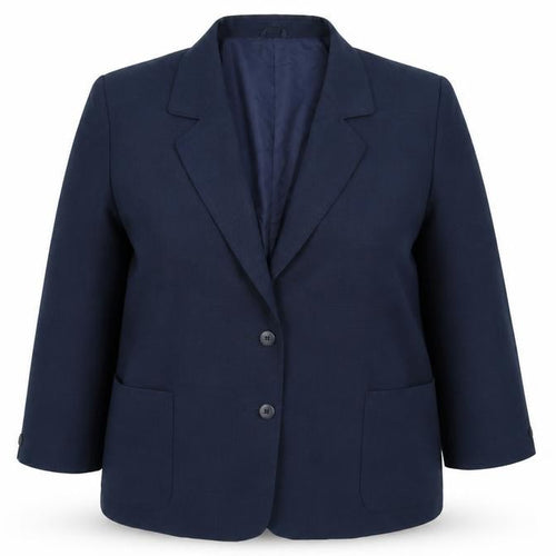 Definitions Collection Womens Blue   Jacket Suit Jacket Size 20