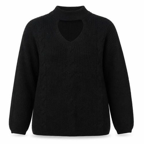 George  Womens Black   Pullover Jumper Size L