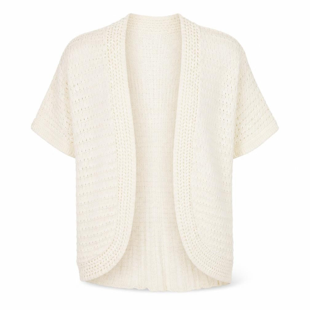 Pure & Natural  Womens Ivory   Cardigan Jumper Size S