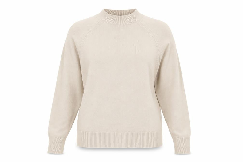 Berkertex Womens Ivory  Knit Pullover Jumper Size 10