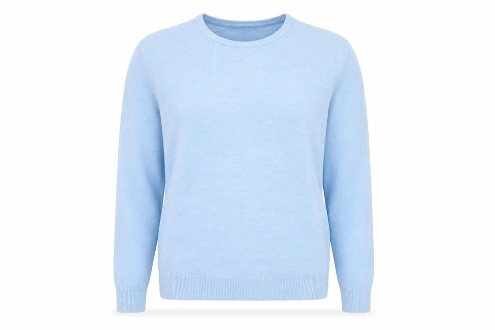 Dunnes Womens Blue  Knit Pullover Jumper Size L
