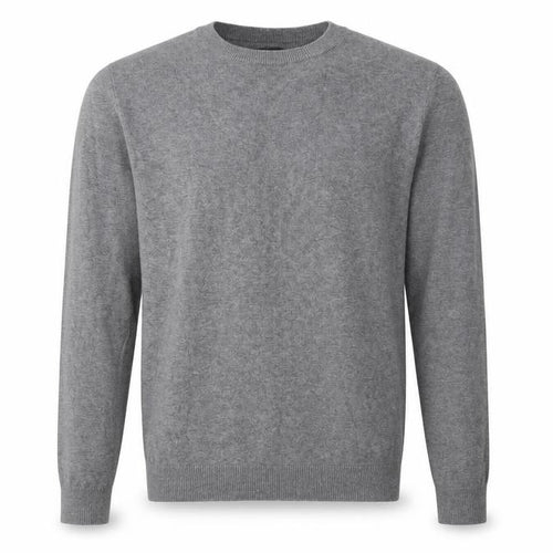 New Look Mens Grey  Knit Pullover Jumper Size L