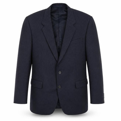 Grendale Mens Blue Striped  Jacket Blazer Size 42